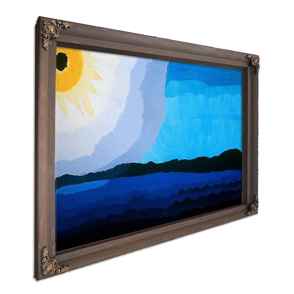 Sun On The Lake By Arthur Dove