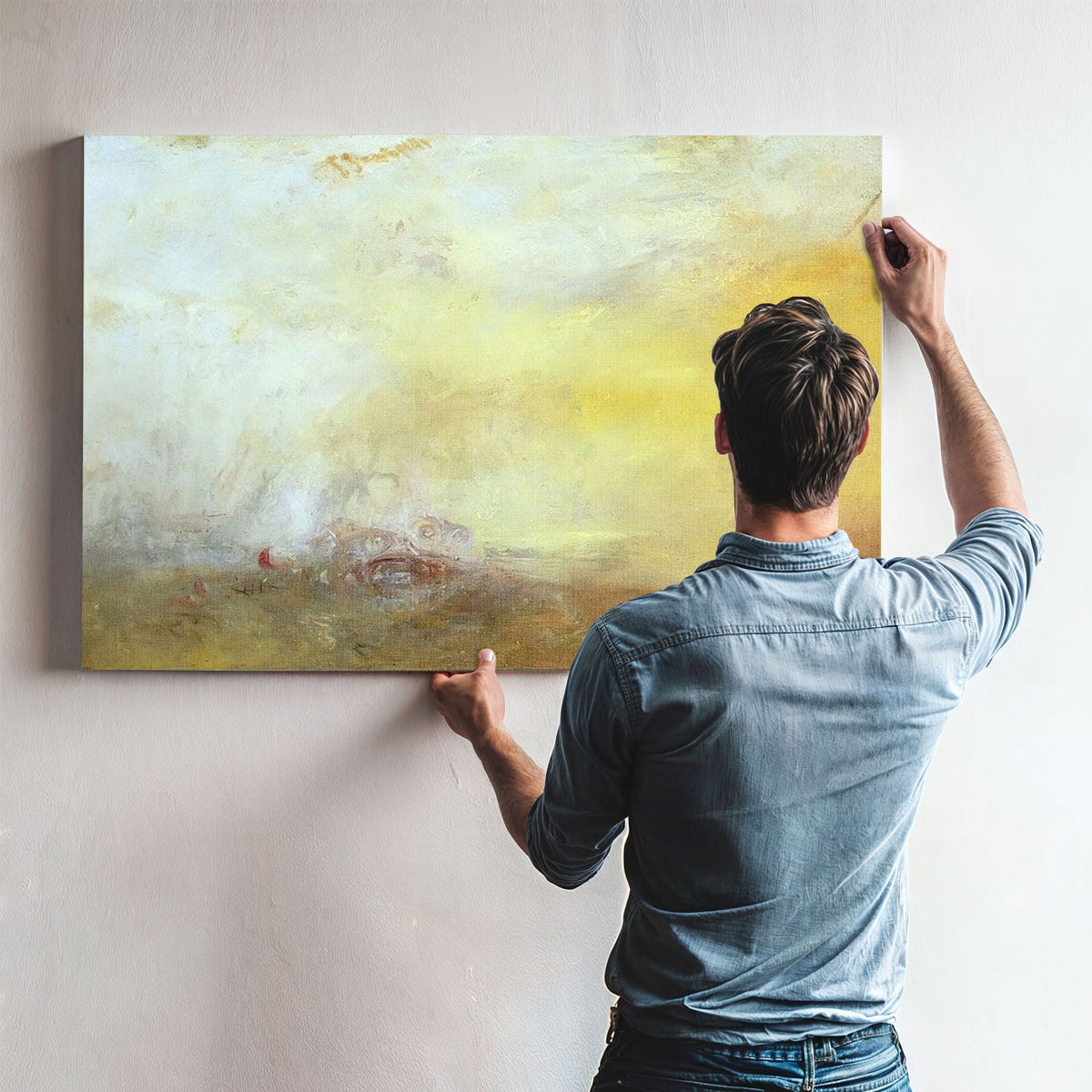 Sunrise With Sea Monsters By Jwm Turner