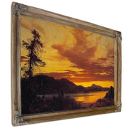 Sunset 1856 By Frederic Edwin Church