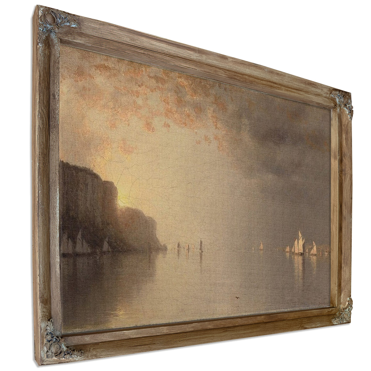 Sunset On The Hudson By Sanford Robinson Gifford