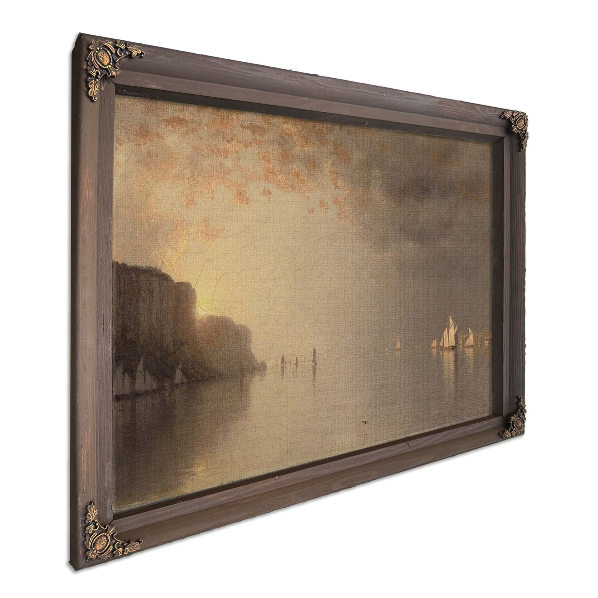 Sunset On The Hudson By Sanford Robinson Gifford