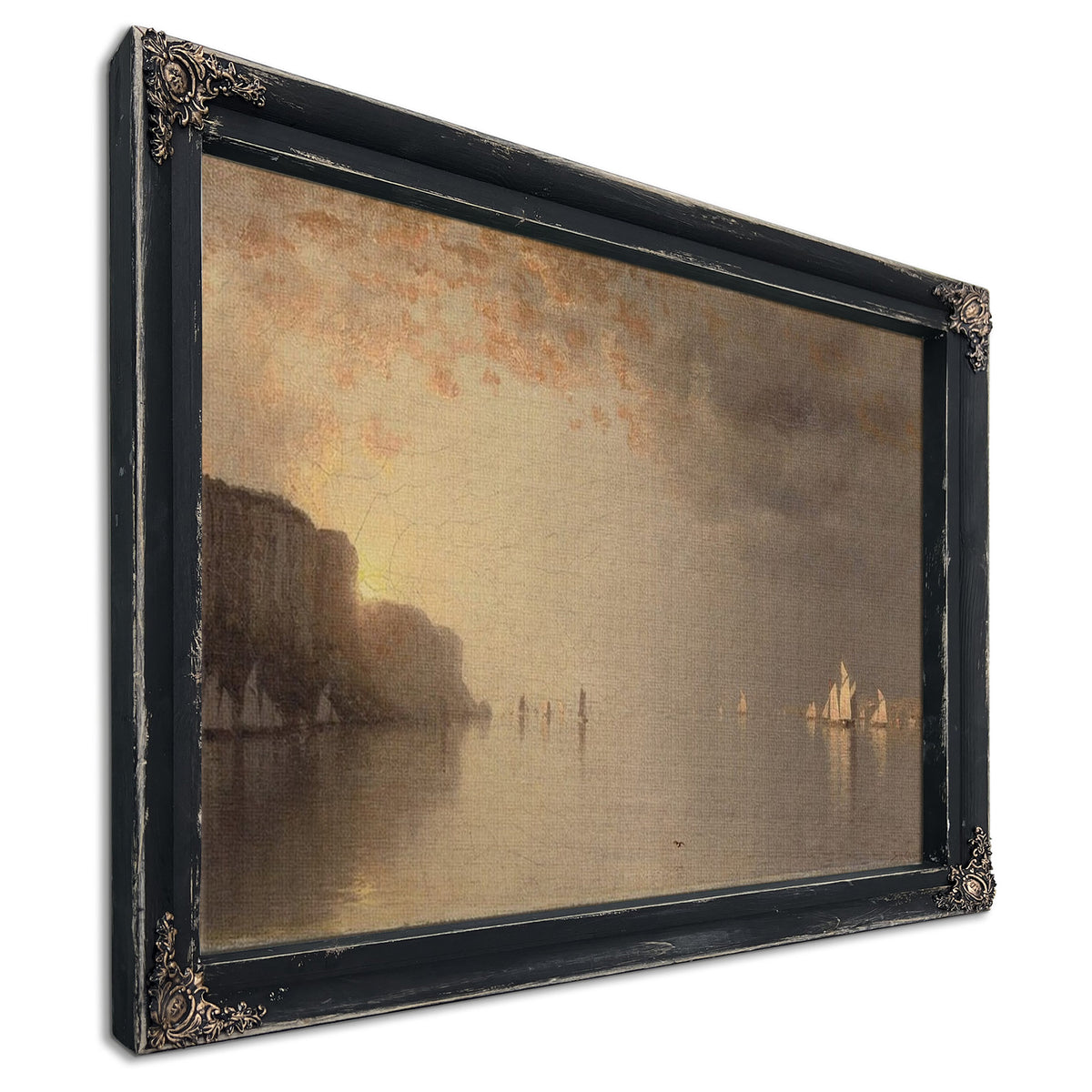 Sunset On The Hudson By Sanford Robinson Gifford