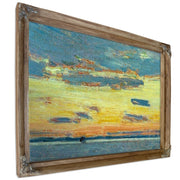 Sunset On The Sea By Childe Hassam