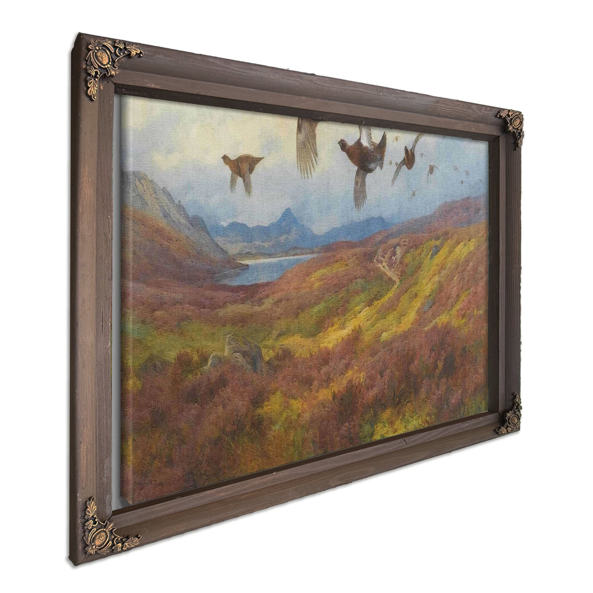 Swerving From The Guns Red Grouse by Archibald Thorburn
