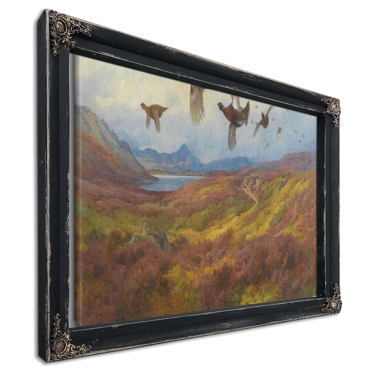 Swerving From The Guns Red Grouse by Archibald Thorburn