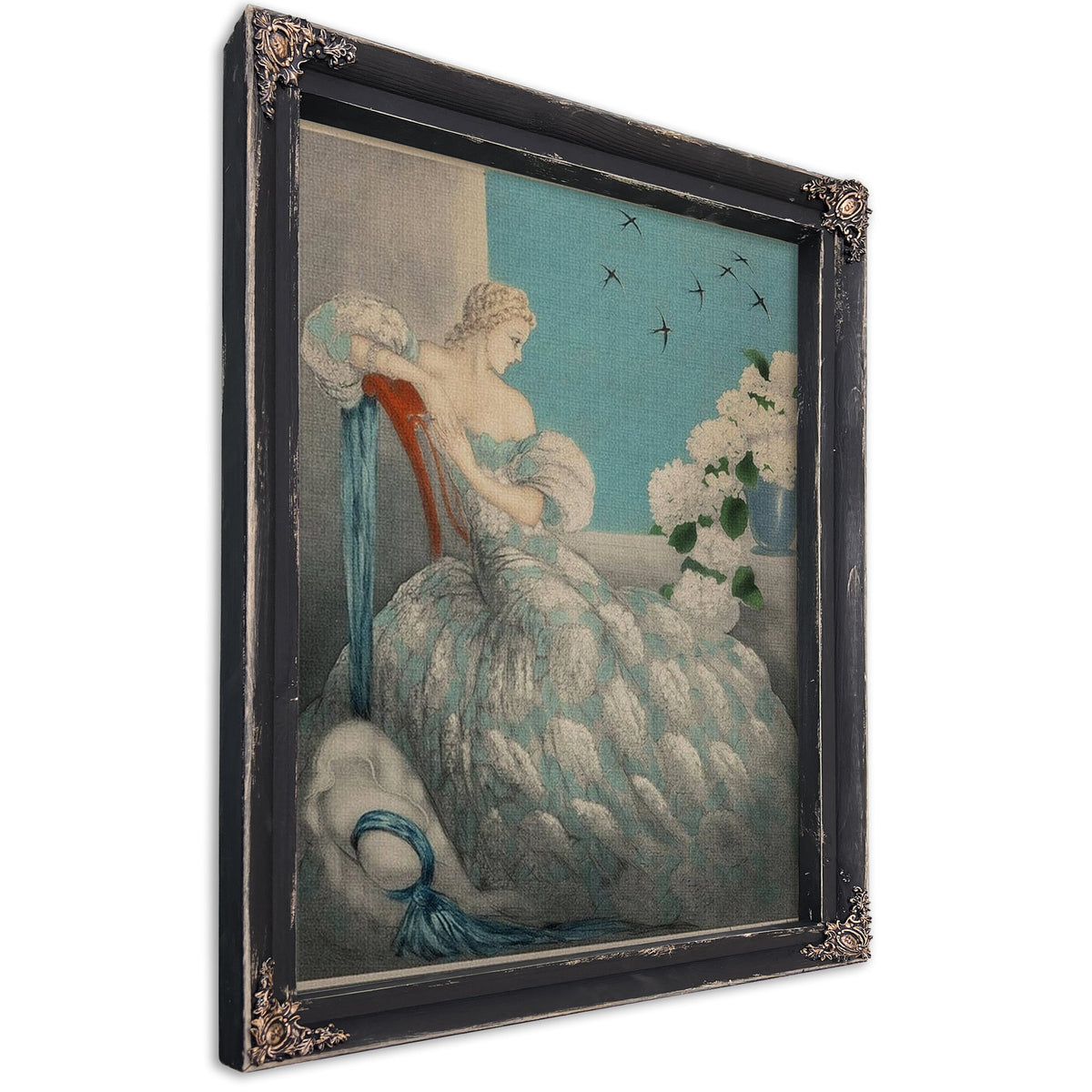 Symphonie En Bleu 1936 By Louis Icart