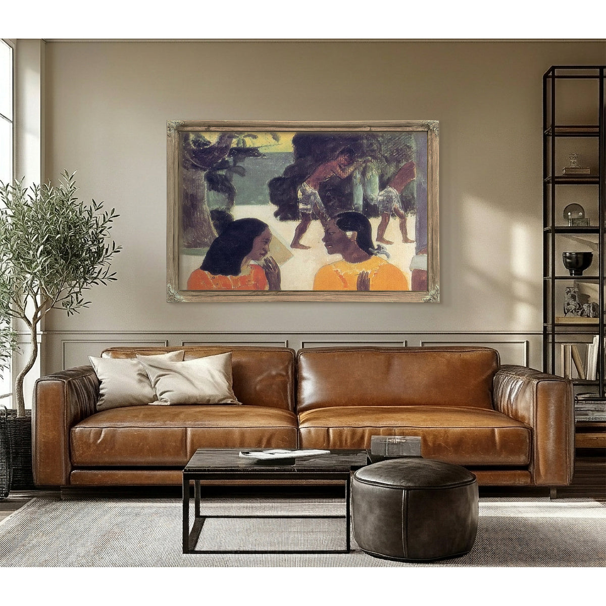 Ta Matete ( The Market) By Paul Gauguin