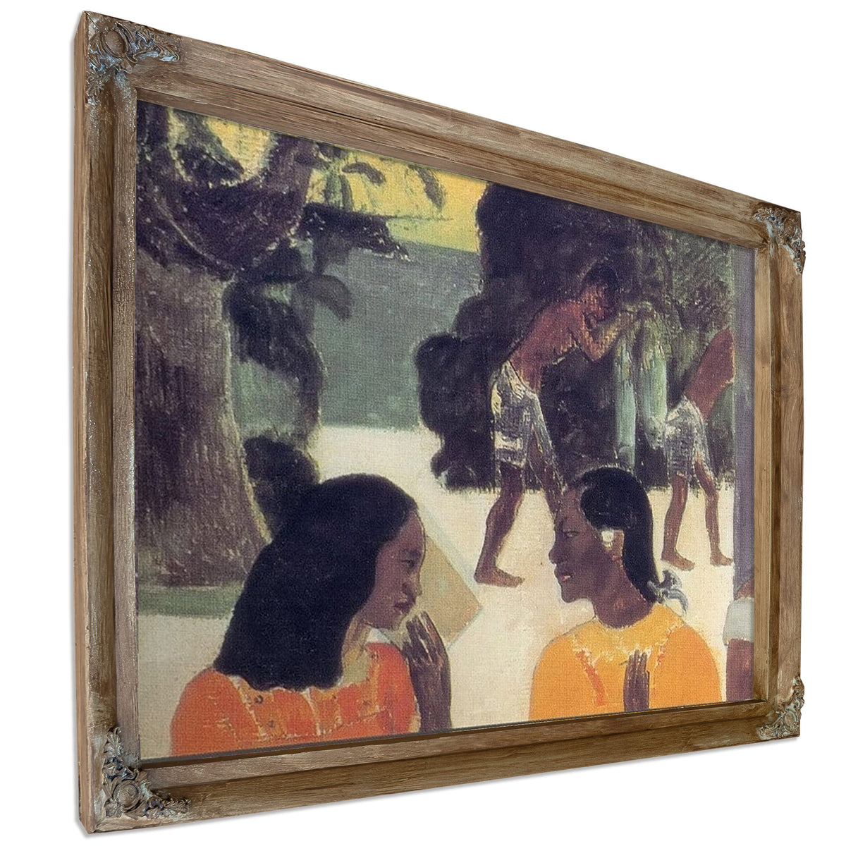 Ta Matete ( The Market) By Paul Gauguin