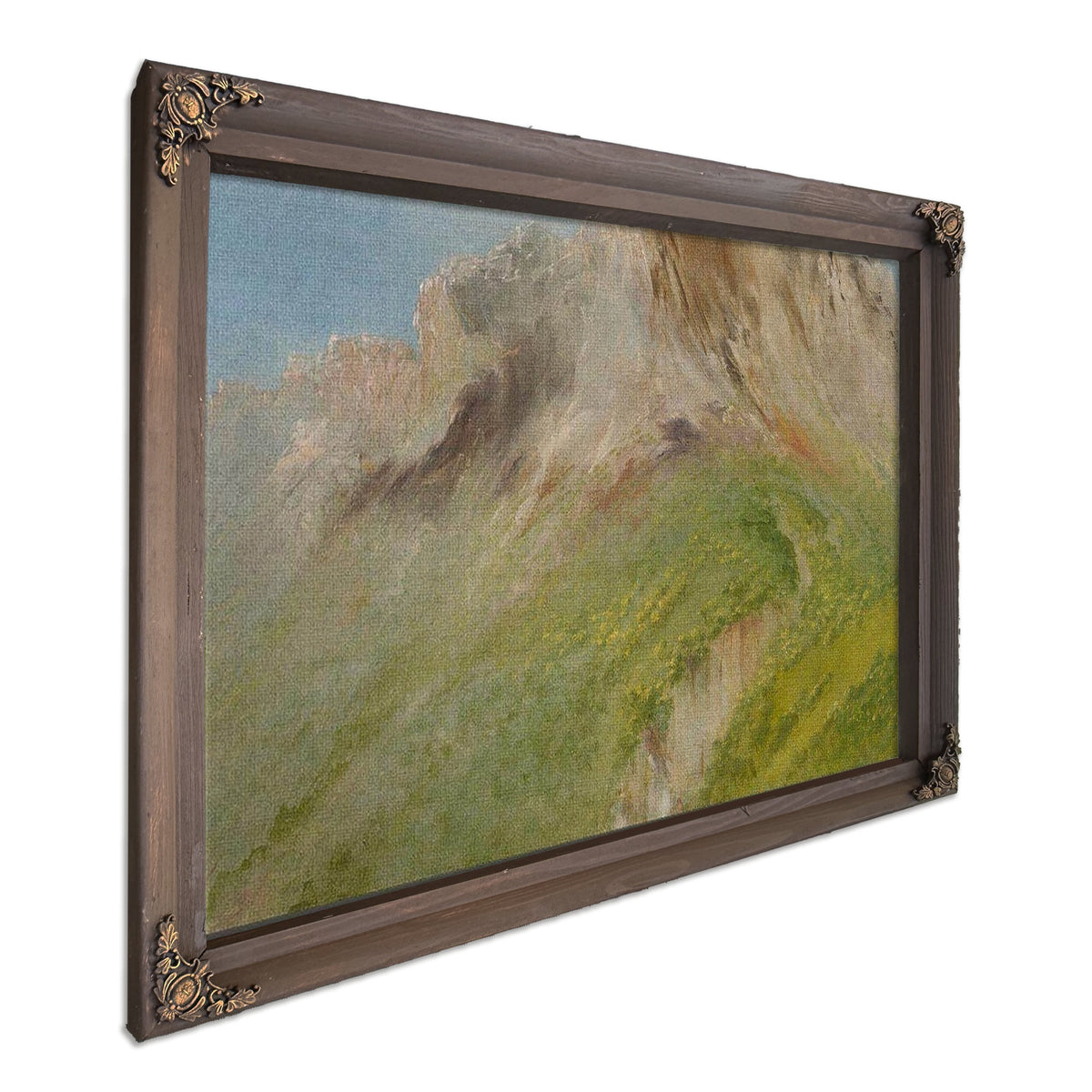 Ta Wa Que Nah, Or The Rocky Mountain, Near The Comanche Village By George Catlin