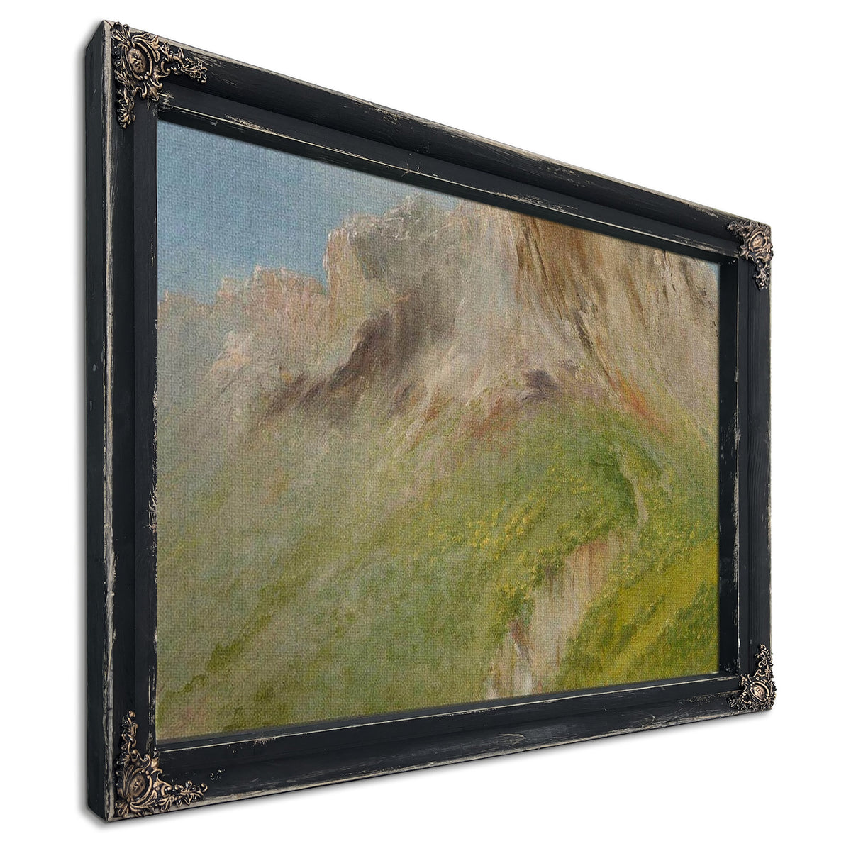 Ta Wa Que Nah, Or The Rocky Mountain, Near The Comanche Village By George Catlin