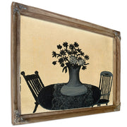 Table And Two Chairs by Horace Pippin