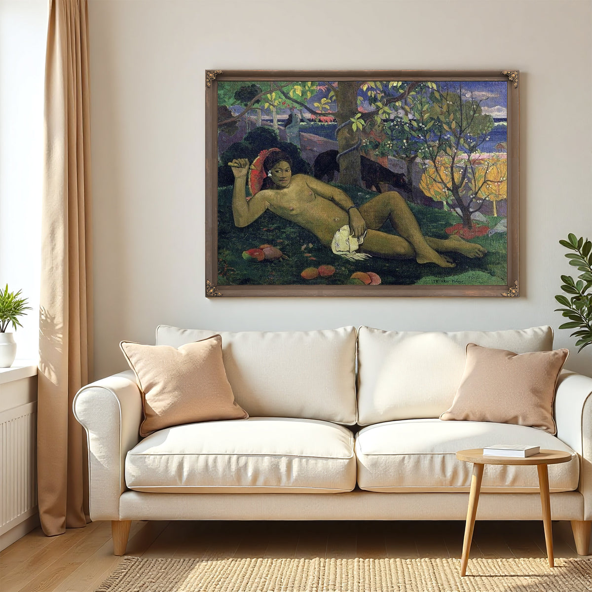 Te Arii Vahine (The King's Wife) By Paul Gauguin