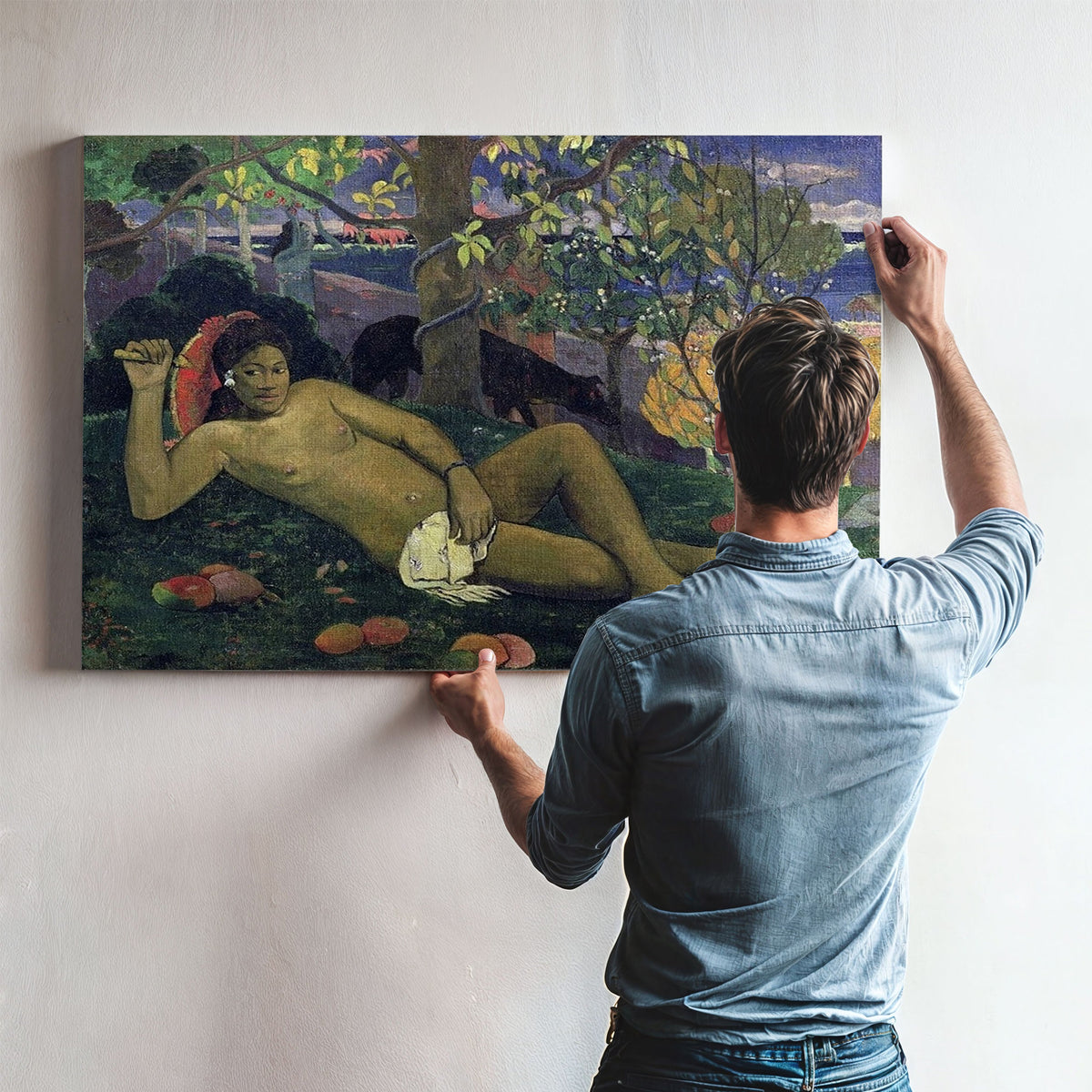 Te Arii Vahine (The King's Wife) By Paul Gauguin