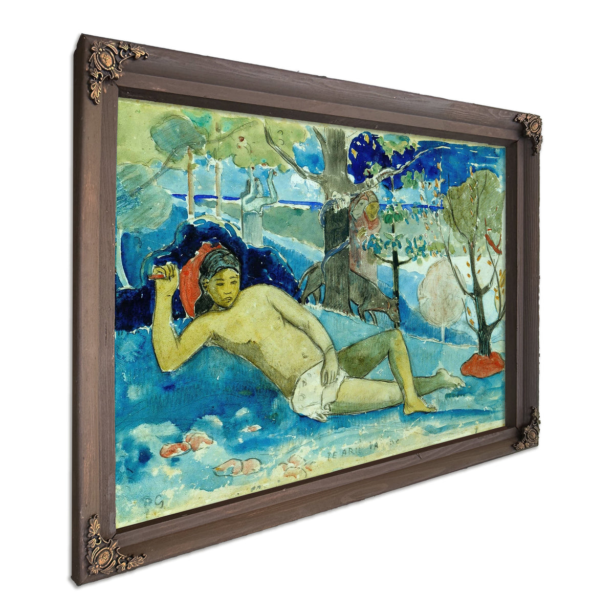 Te Arii Vahine The Queen Of Beauty Or The Noble Queen by Paul Gauguin