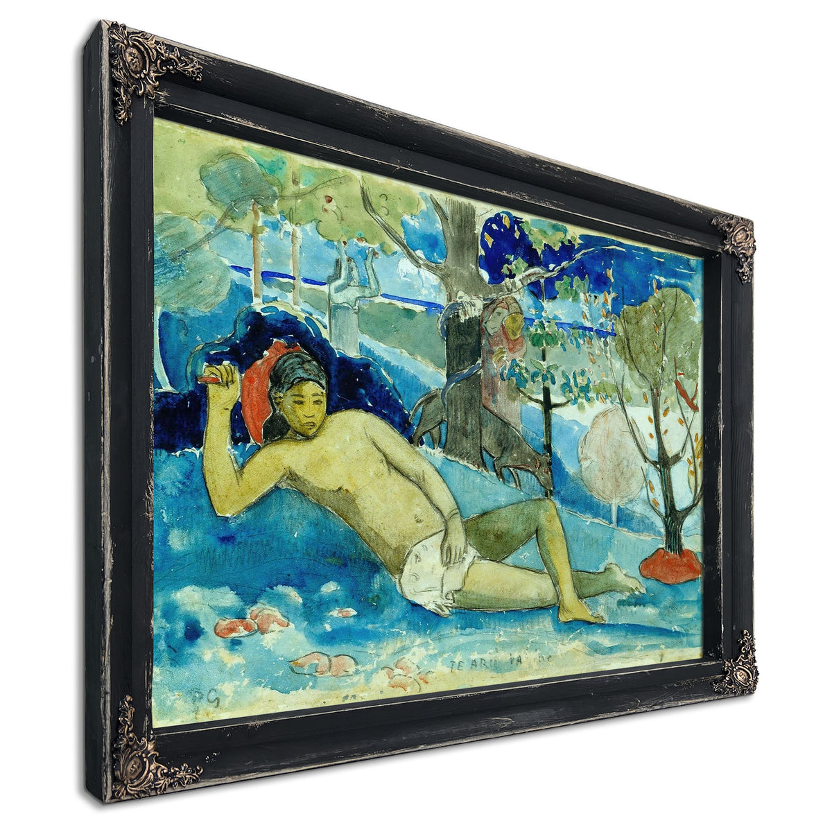 Te Arii Vahine The Queen Of Beauty Or The Noble Queen by Paul Gauguin