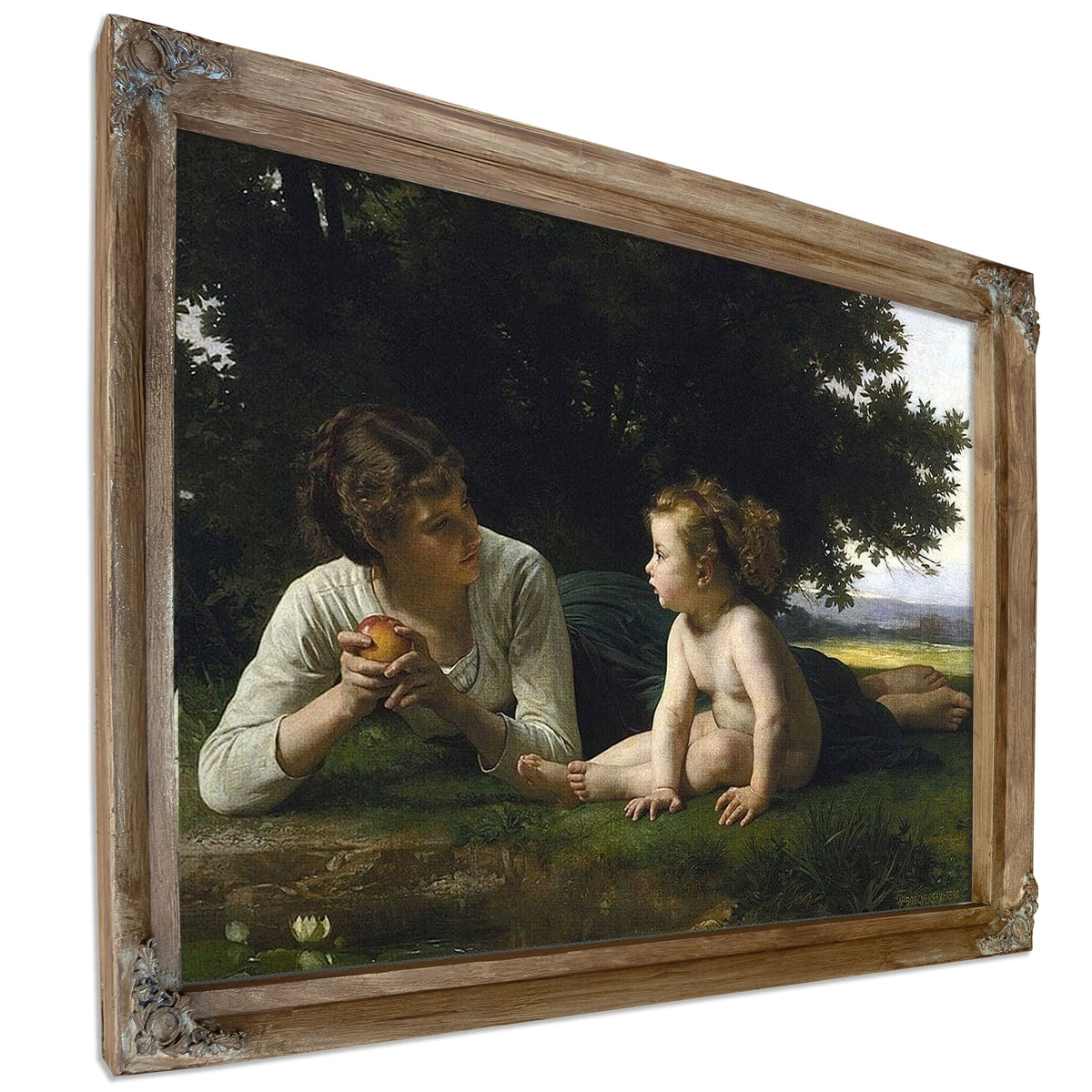 Temptation By William Adolphe Bouguereau
