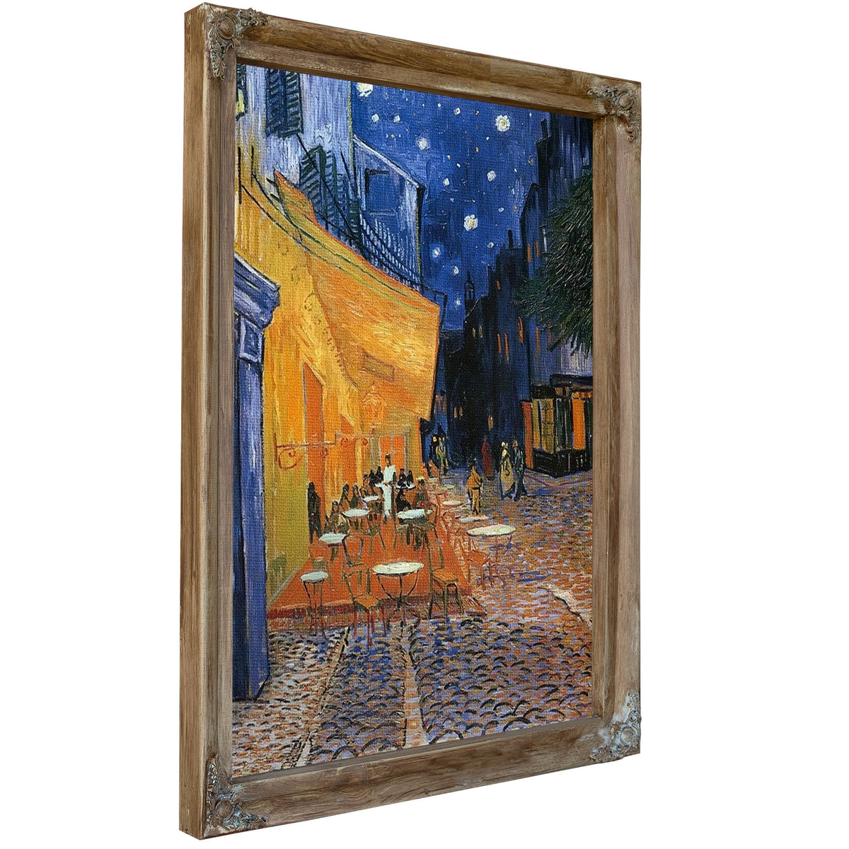 Terrace Of A Cafe At Night By Vincent Van Gogh