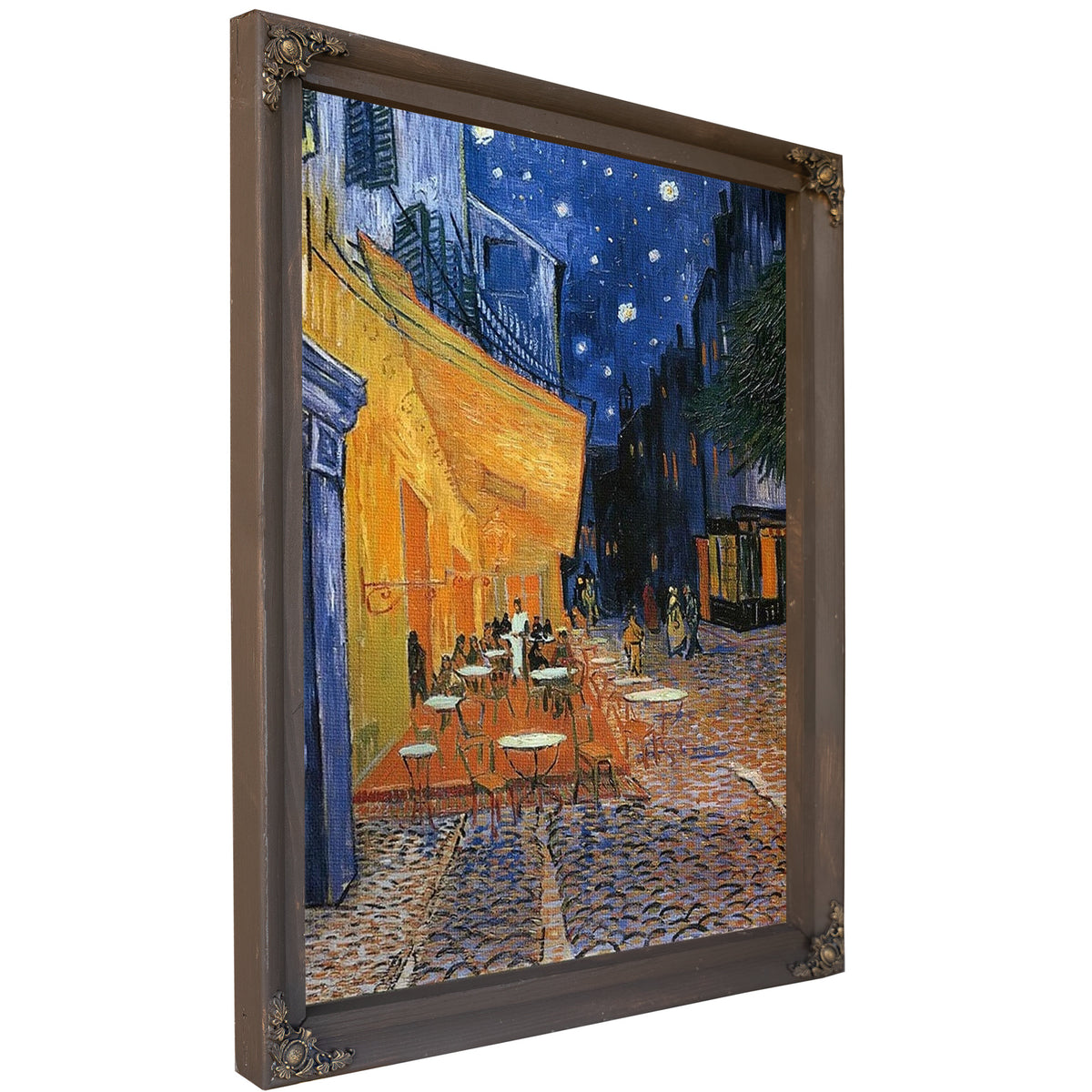Terrace Of A Cafe At Night By Vincent Van Gogh
