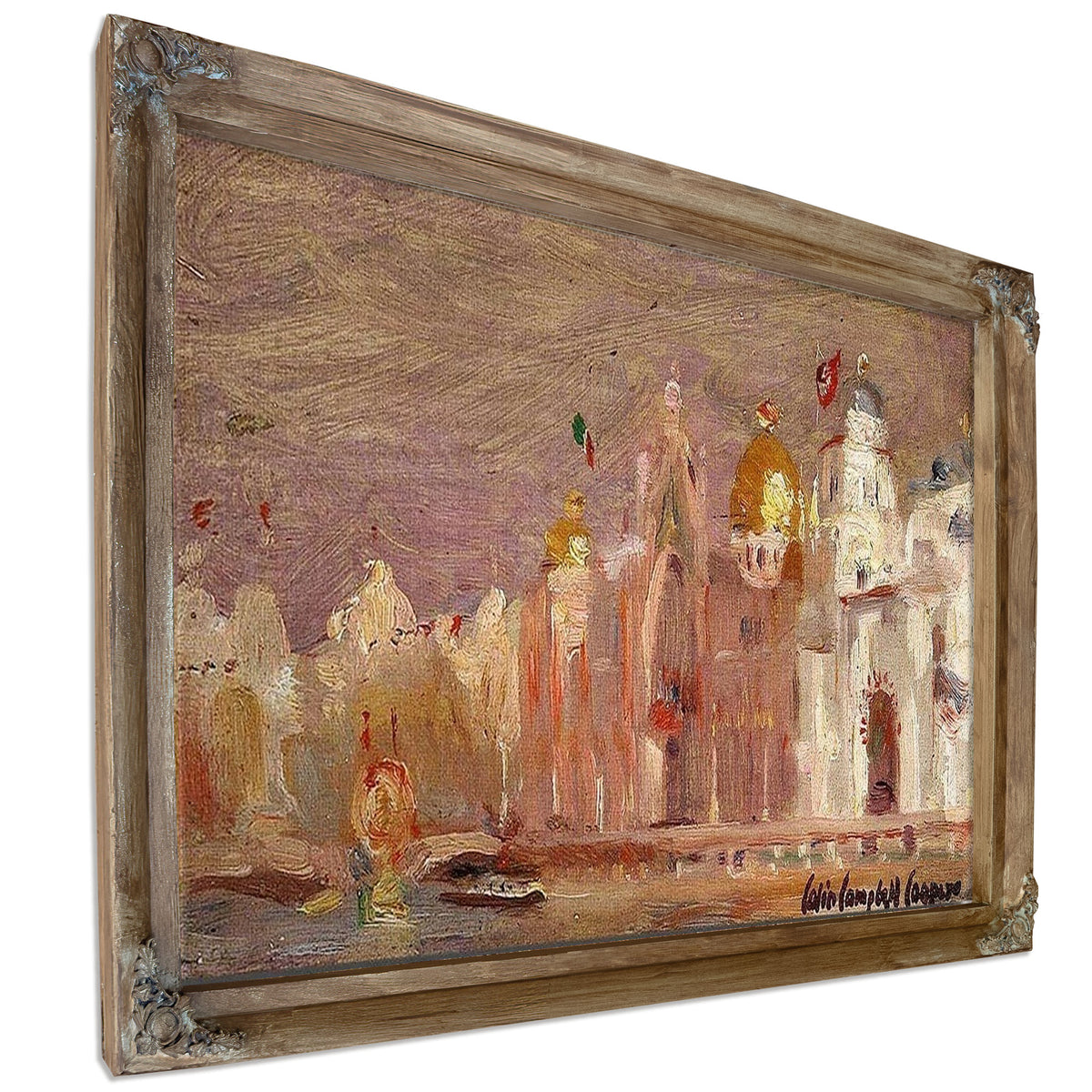 The 1900 Paris Exposition By Colin Campbell Cooper
