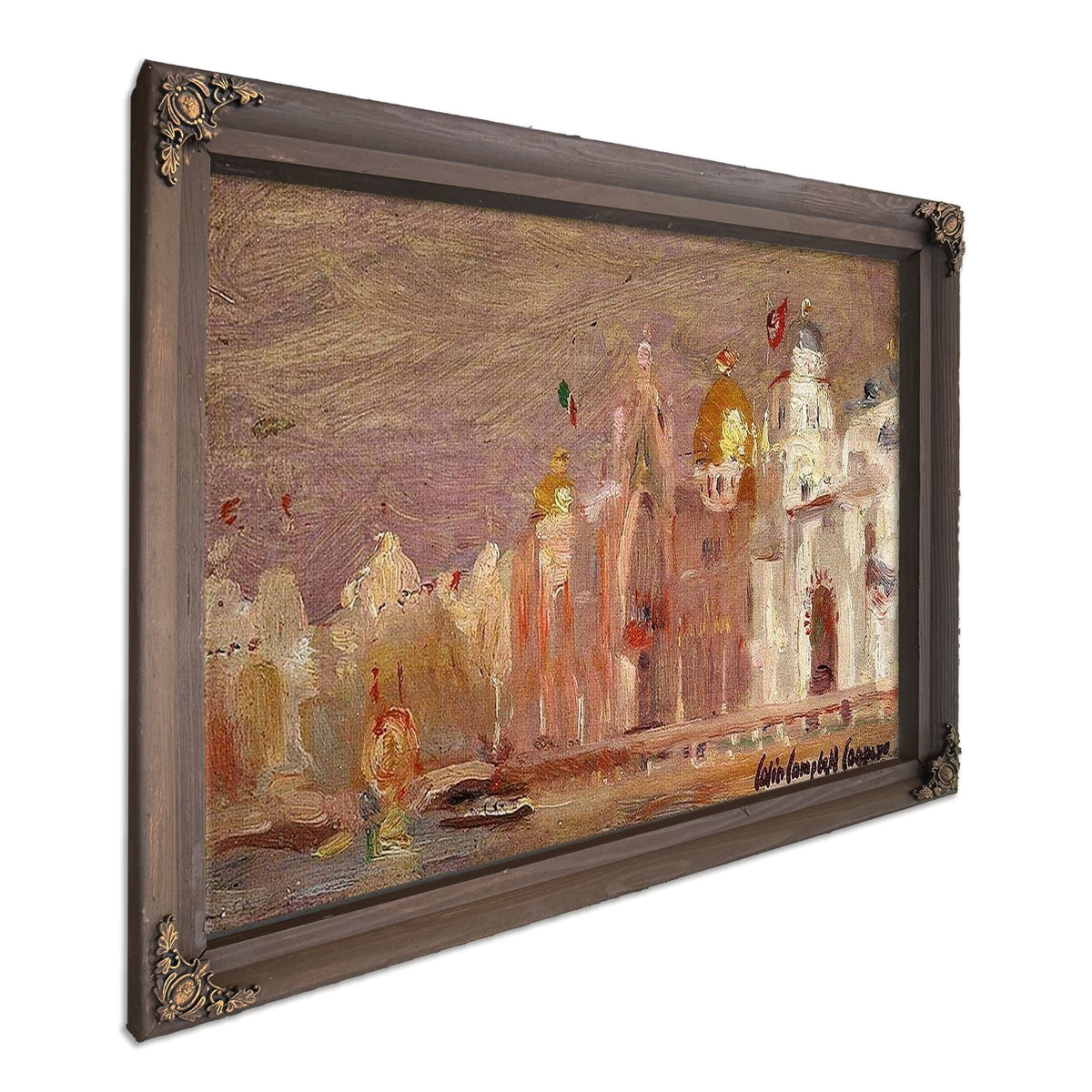 The 1900 Paris Exposition By Colin Campbell Cooper
