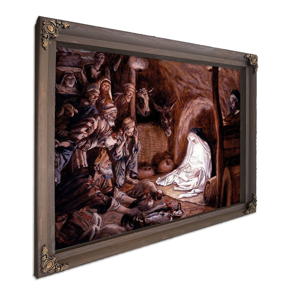 The Adoration Of The Shepherds By James Tissot