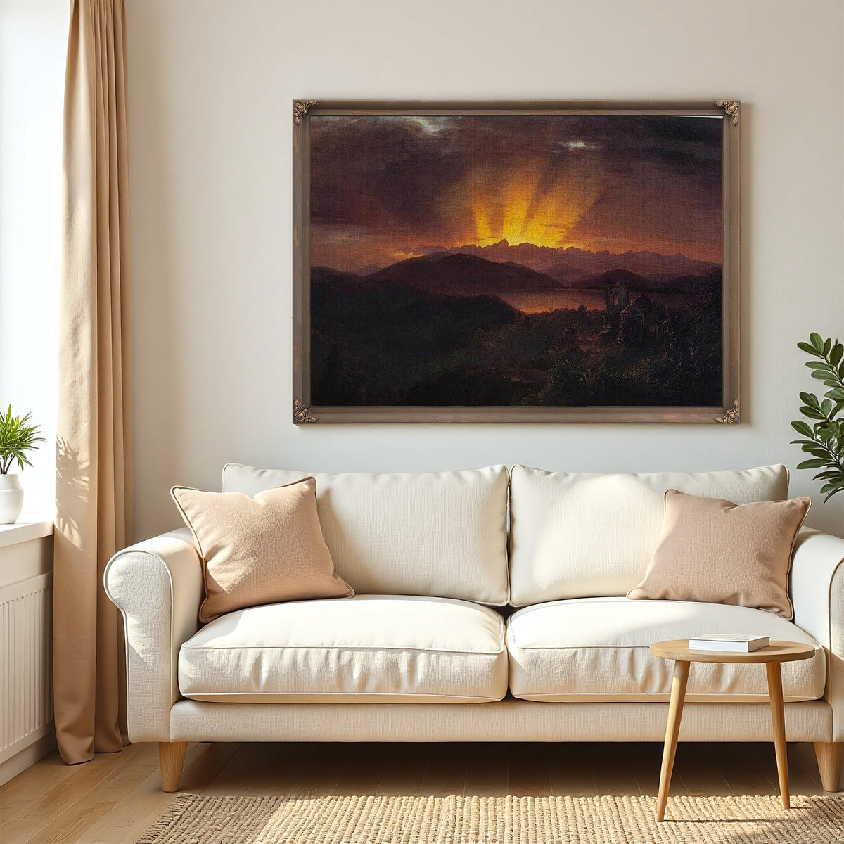 The After Glow By Frederic Edwin Church