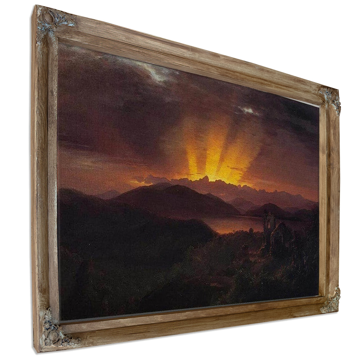 The After Glow By Frederic Edwin Church