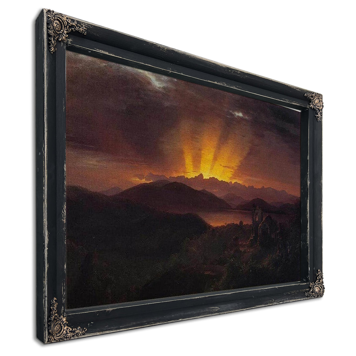 The After Glow By Frederic Edwin Church