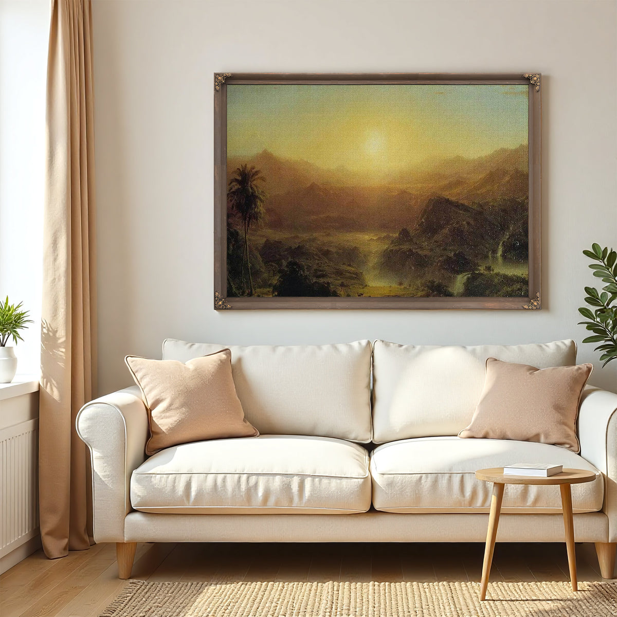 The Andes Of Ecuador By Frederic Edwin Church