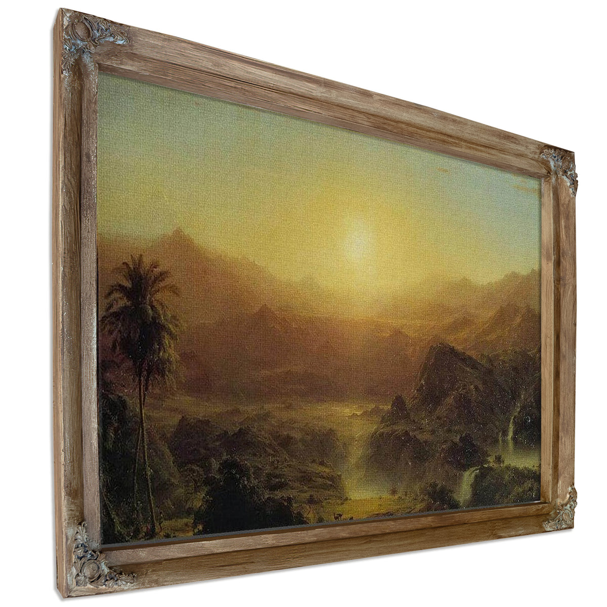 The Andes Of Ecuador By Frederic Edwin Church