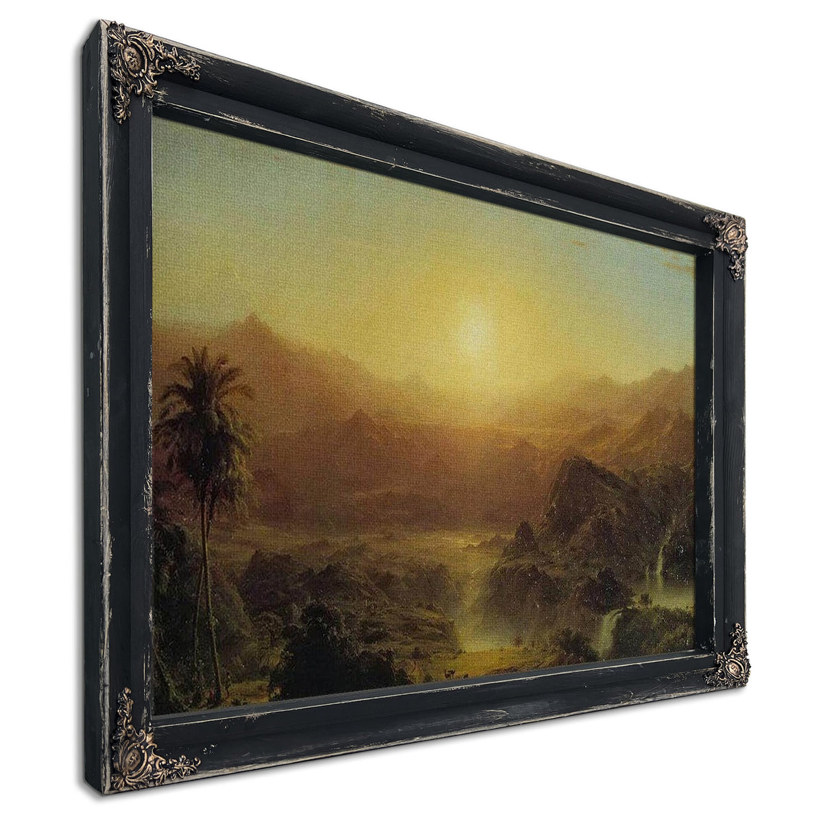 The Andes Of Ecuador By Frederic Edwin Church
