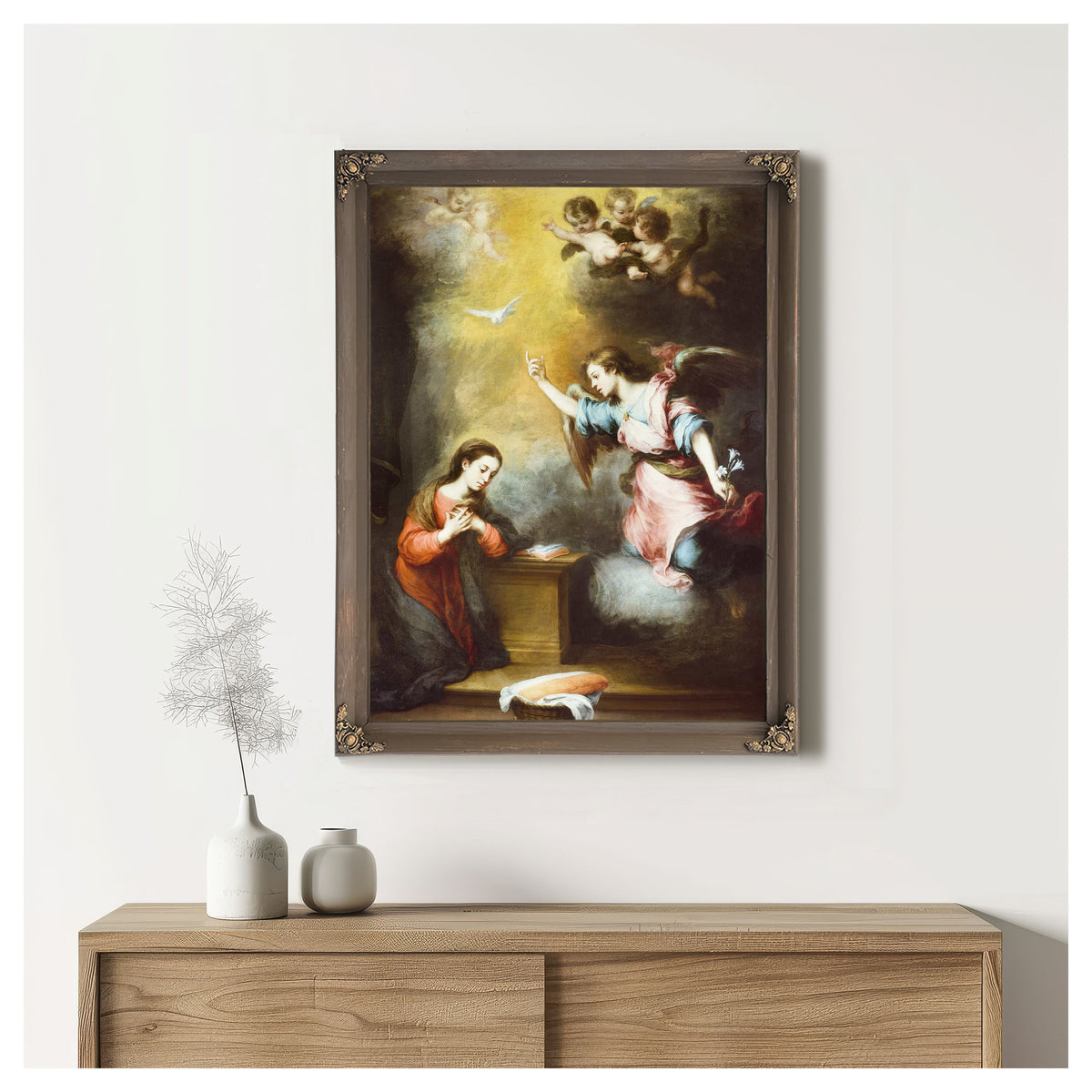 The Annunciation by Bartolome Esteban Murillo