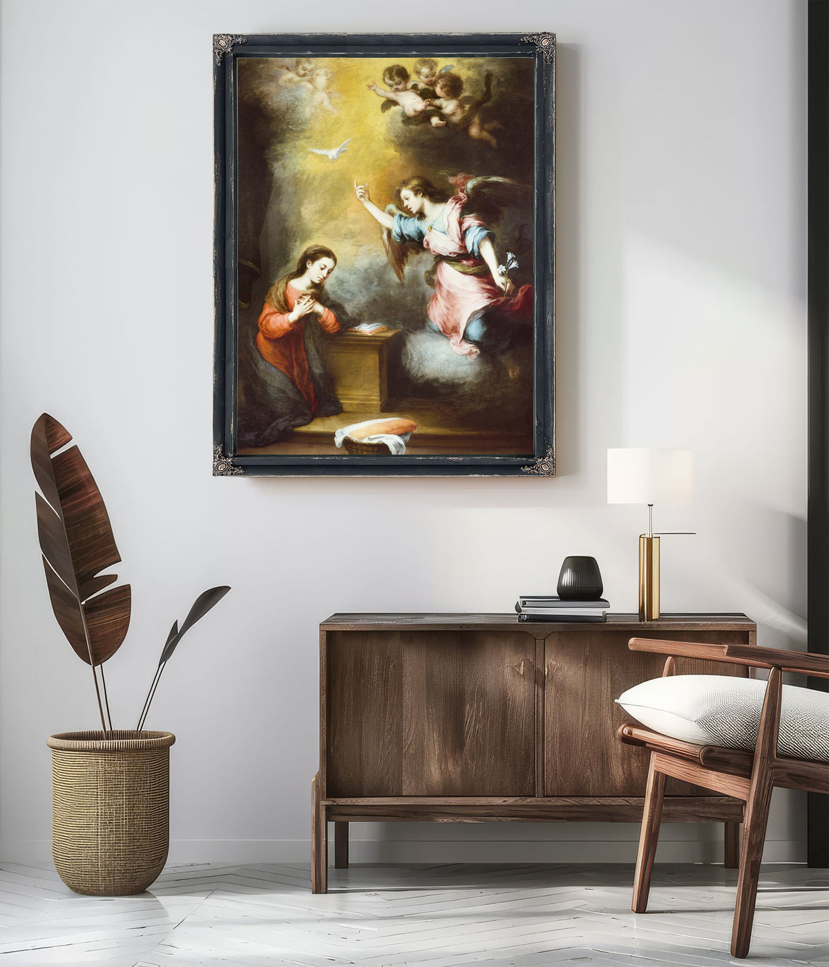 The Annunciation by Bartolome Esteban Murillo