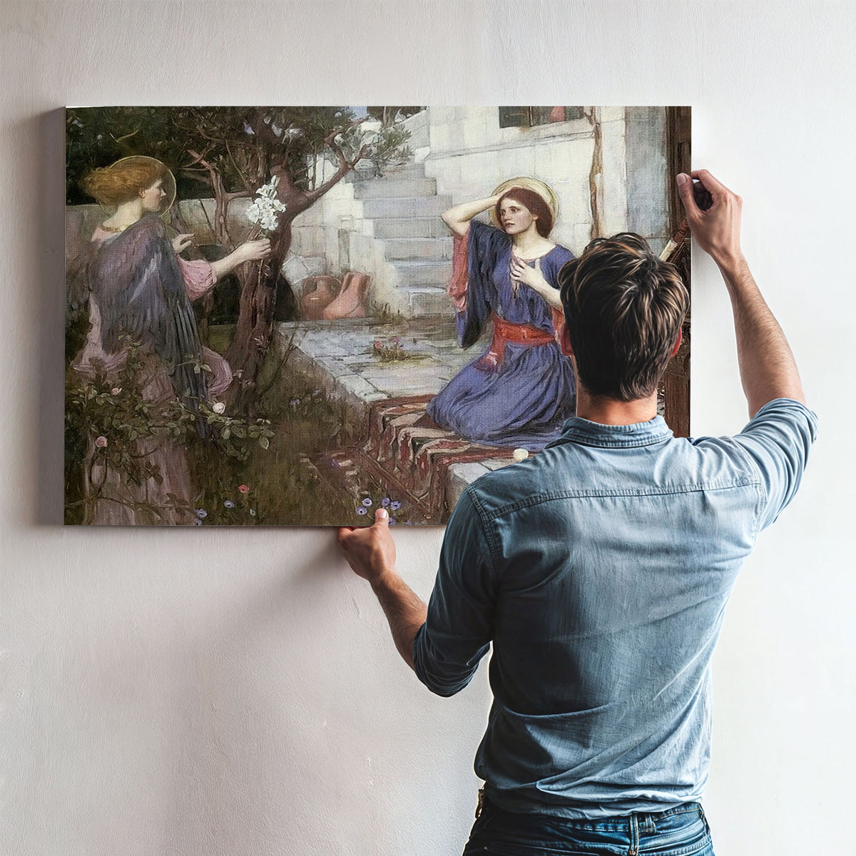The Annunciation By John Waterhouse
