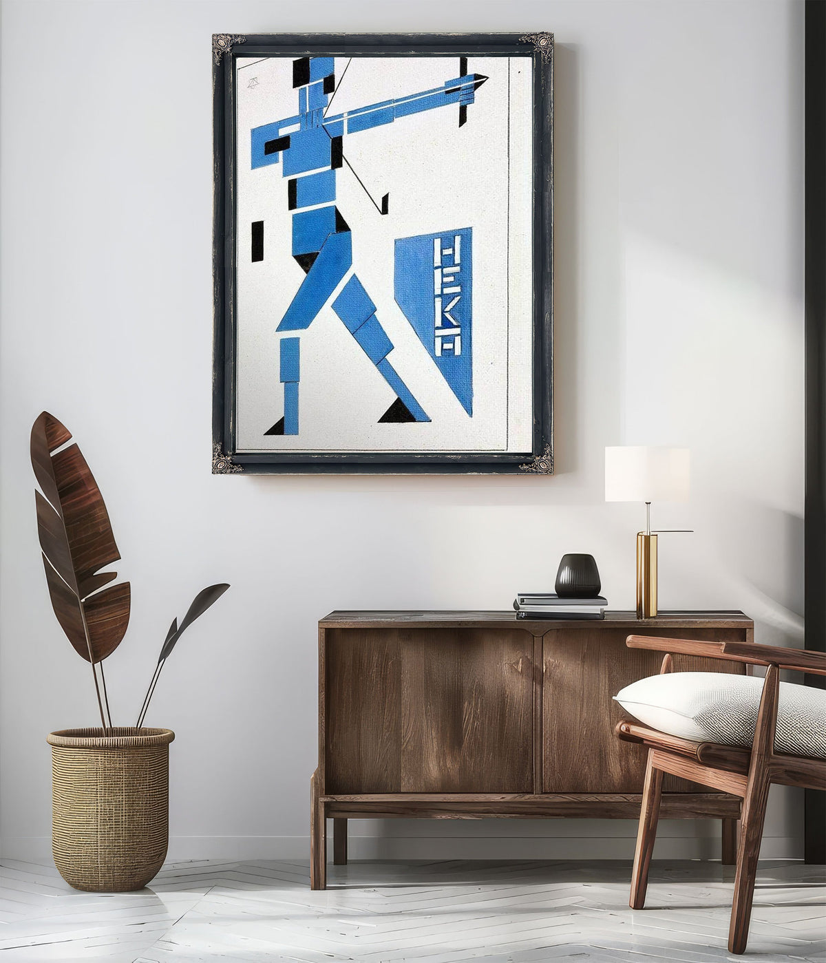 The Archer 1919 By Theo Van Doesburg