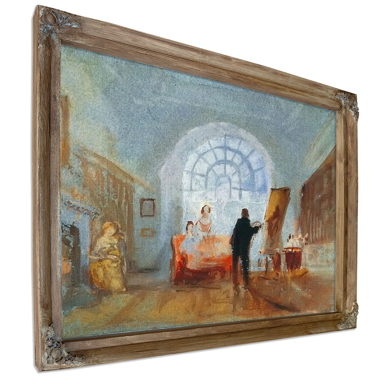 The Artist And His Admirers By Jwm Turner