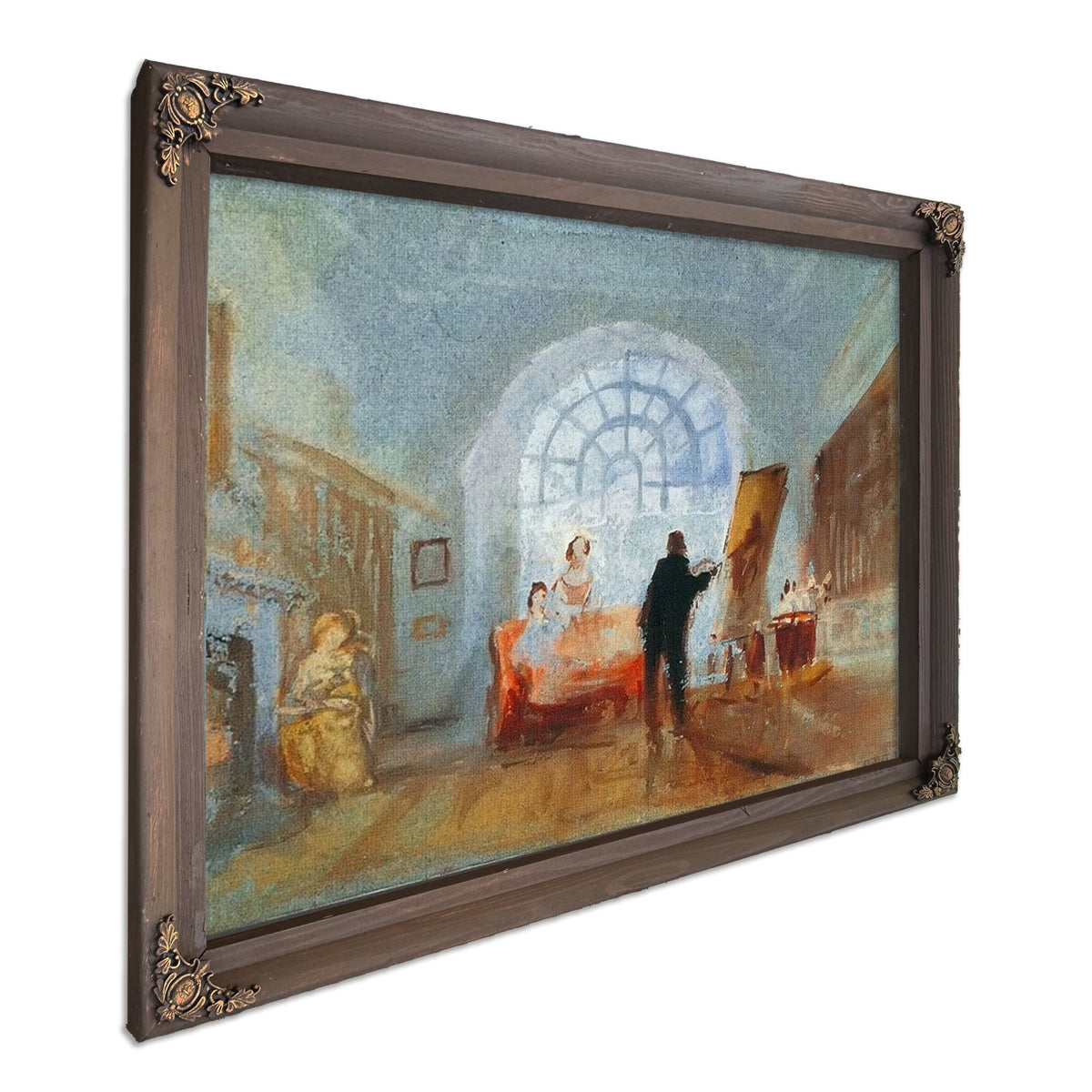 The Artist And His Admirers By Jwm Turner