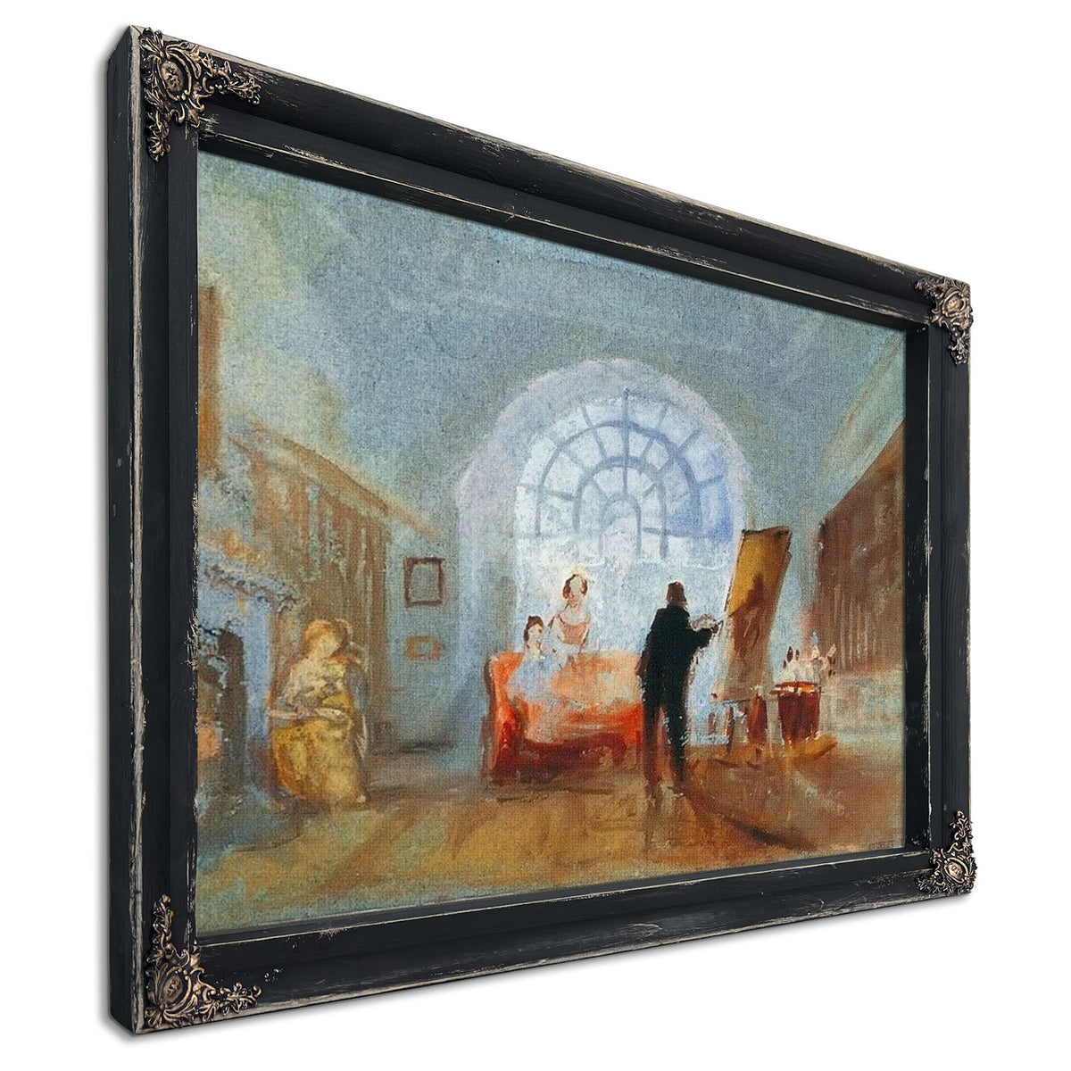 The Artist And His Admirers By Jwm Turner