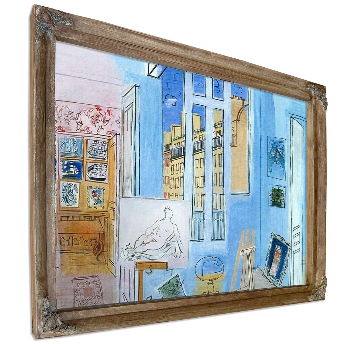 The Artist's Studio By Raoul Dufy