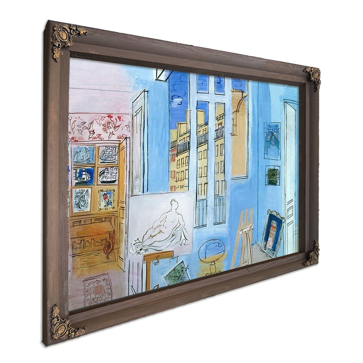 The Artist's Studio By Raoul Dufy