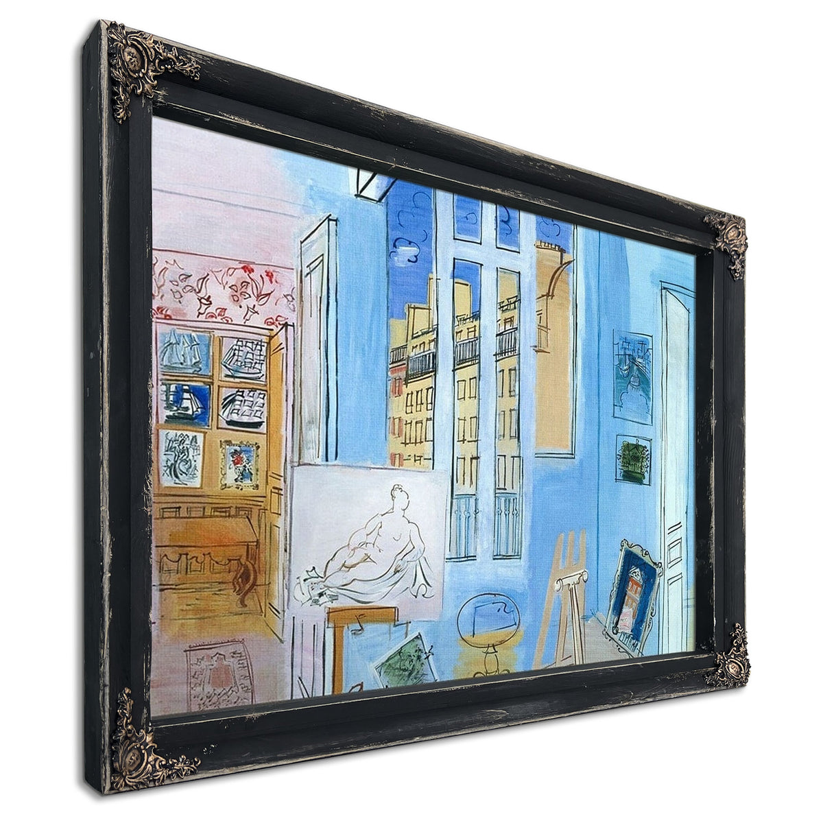 The Artist's Studio By Raoul Dufy