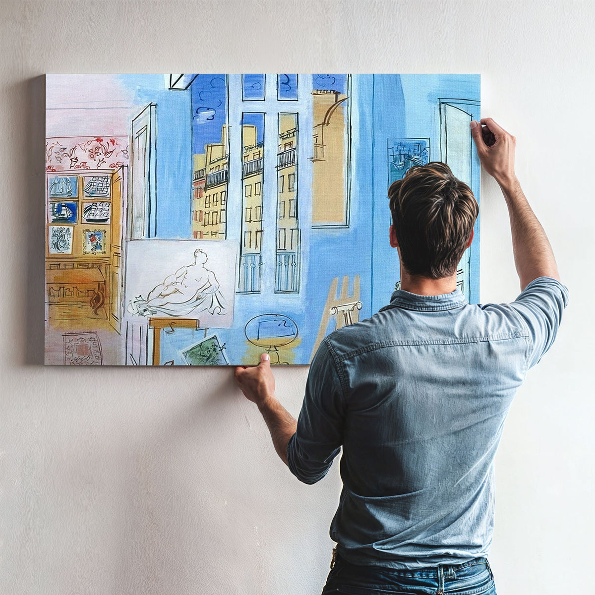 The Artist's Studio By Raoul Dufy