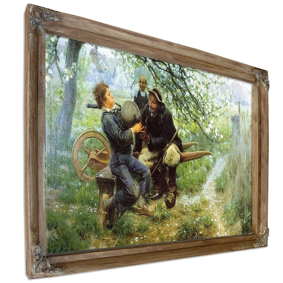 The Bagpipe Lesson By Henry Ossawa Tanner