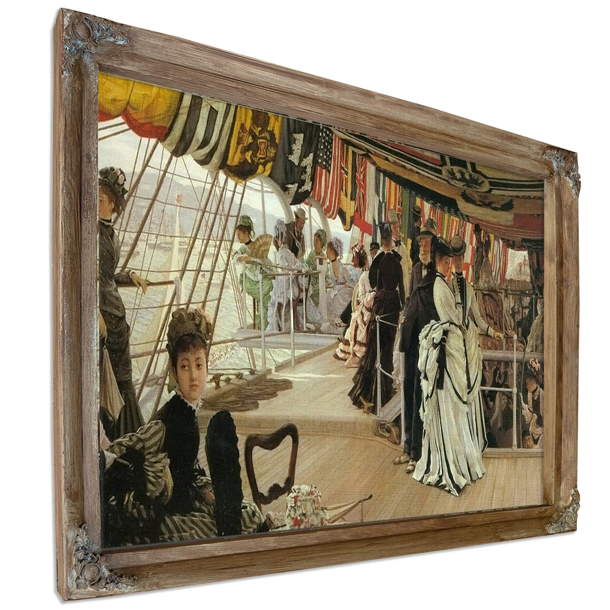 The Ball On Shipboard By James Tissot