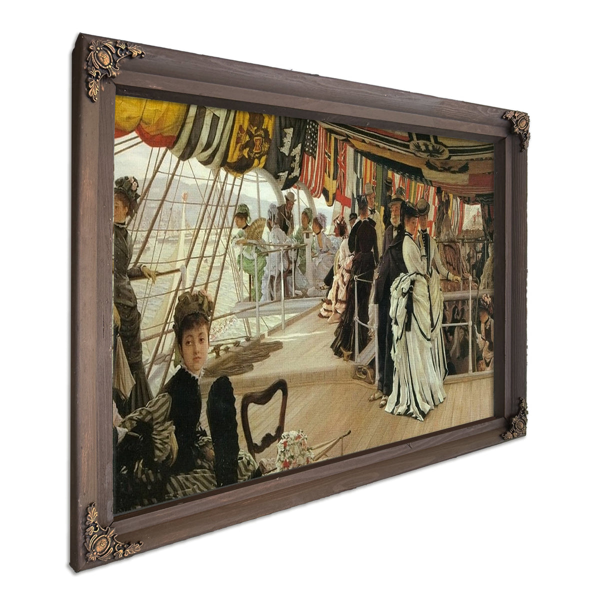 The Ball On Shipboard By James Tissot