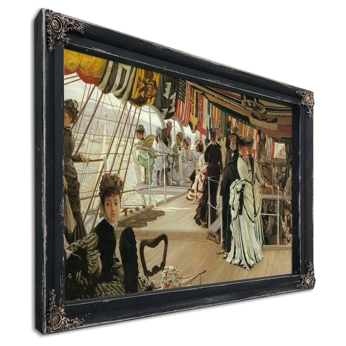 The Ball On Shipboard By James Tissot
