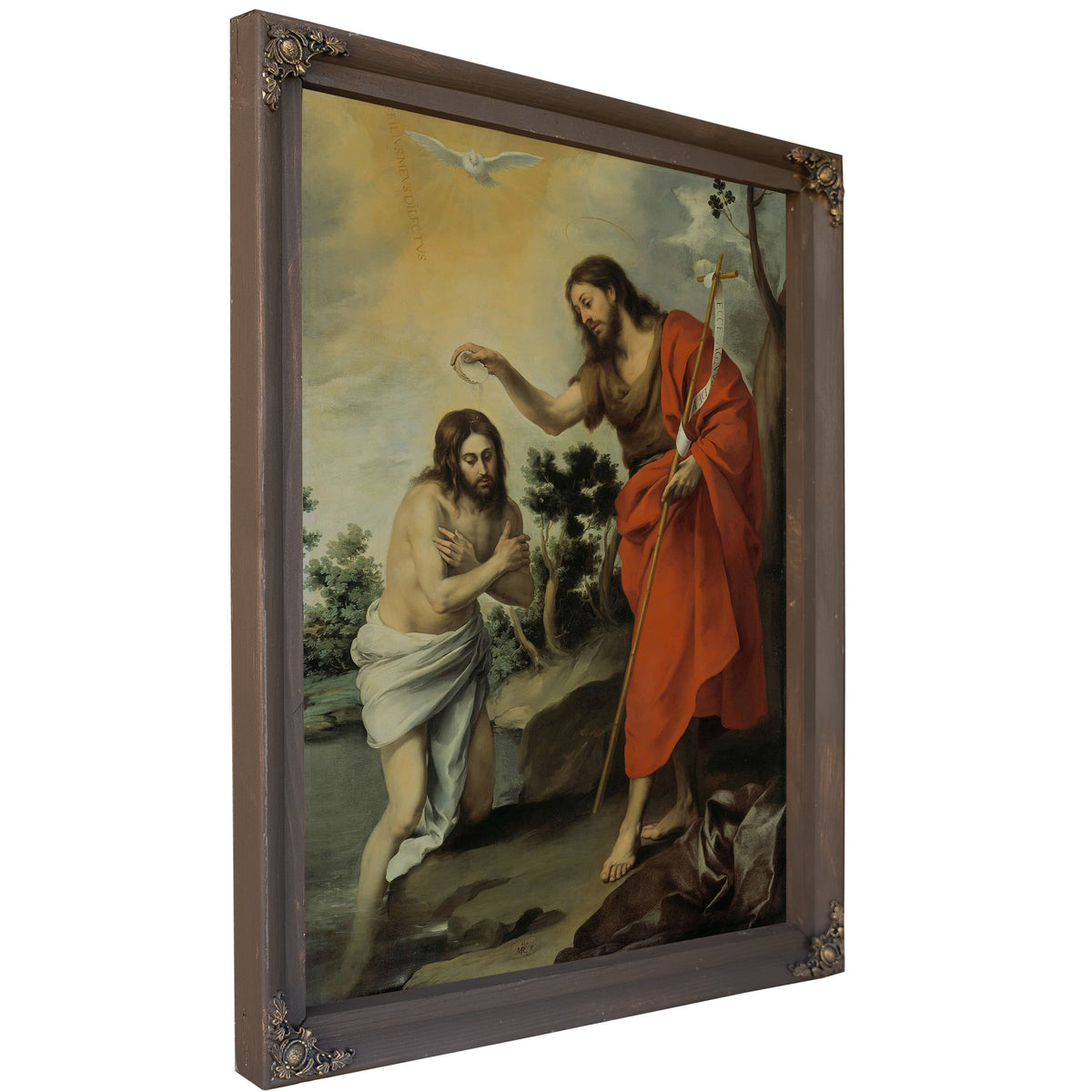 The Baptism Of Christ by Bartolome Esteban Murillo