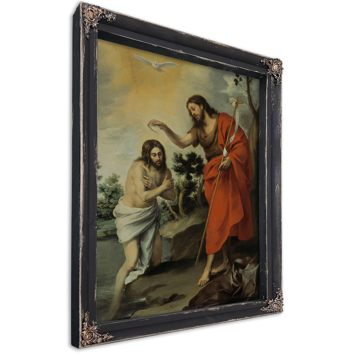 The Baptism Of Christ by Bartolome Esteban Murillo