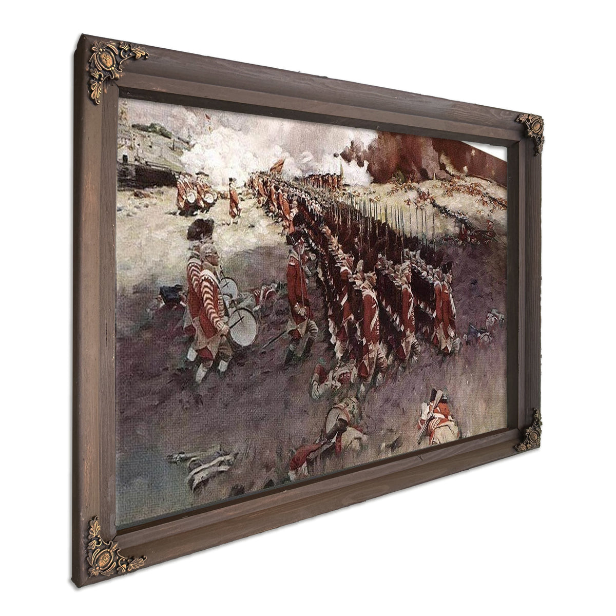 The Battle Of Bunker Hill By Howard Pyle