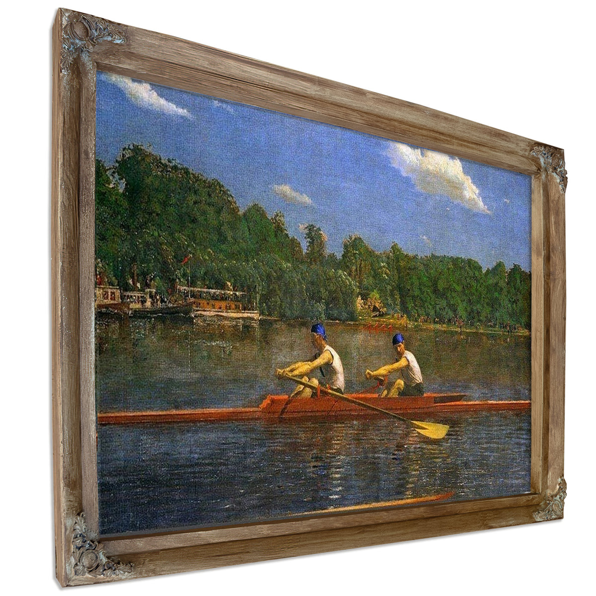 The Biglin Brothers Racing By Thomas Eakins